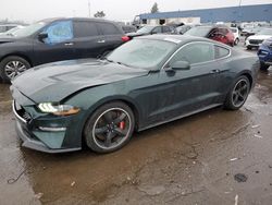 Salvage cars for sale at Woodhaven, MI auction: 2019 Ford Mustang Bullitt