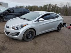 Salvage cars for sale at Cookstown, ON auction: 2016 Hyundai Elantra SE