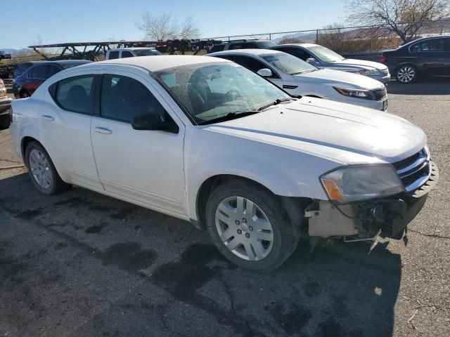 2012 Dodge Avenger SE