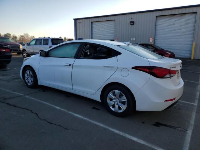 2016 Hyundai Elantra SE