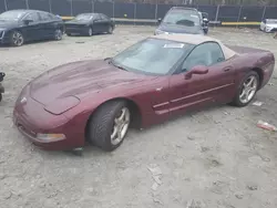 Chevrolet Corvette Vehiculos salvage en venta: 2003 Chevrolet Corvette