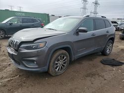 Salvage cars for sale at Elgin, IL auction: 2019 Jeep Cherokee Latitude Plus