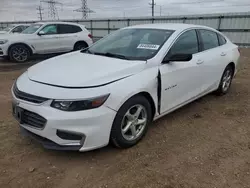 Chevrolet Vehiculos salvage en venta: 2017 Chevrolet Malibu LS