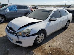 Salvage cars for sale at Tucson, AZ auction: 2007 Honda Accord LX