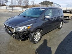 KIA Cadenza Vehiculos salvage en venta: 2017 KIA Sedona LX