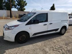 Salvage cars for sale from Copart Rancho Cucamonga, CA: 2017 Ford Transit Connect XLT