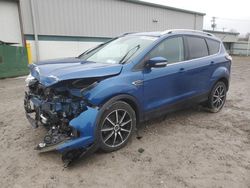 Ford Vehiculos salvage en venta: 2017 Ford Escape Titanium