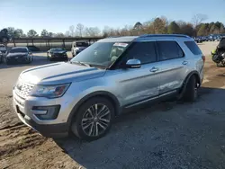 Salvage cars for sale from Copart Florence, MS: 2016 Ford Explorer Platinum