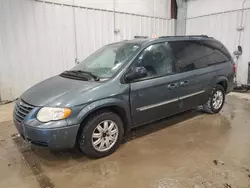 Salvage cars for sale at Franklin, WI auction: 2005 Chrysler Town & Country Touring