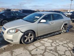 Vehiculos salvage en venta de Copart Indianapolis, IN: 2011 Chevrolet Malibu 1LT