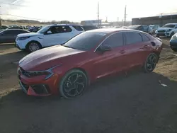 Salvage cars for sale at Colorado Springs, CO auction: 2025 KIA K5 GT Line