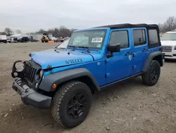 Salvage SUVs for sale at auction: 2016 Jeep Wrangler Unlimited Sport