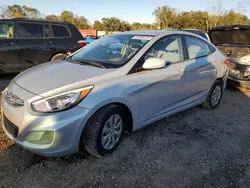 Salvage cars for sale at Theodore, AL auction: 2016 Hyundai Accent SE