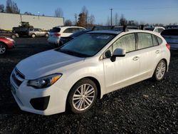 Salvage cars for sale at Portland, OR auction: 2012 Subaru Impreza Premium