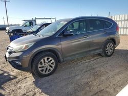 Salvage cars for sale from Copart Andrews, TX: 2015 Honda CR-V EXL