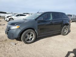 Salvage cars for sale from Copart Amarillo, TX: 2011 Ford Edge Sport