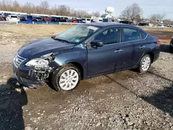 Salvage cars for sale at Hillsborough, NJ auction: 2014 Nissan Sentra S