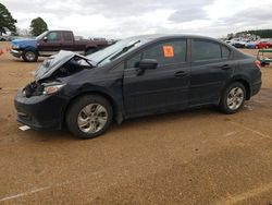 Salvage cars for sale at Longview, TX auction: 2014 Honda Civic LX