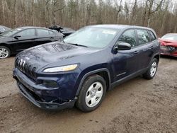 Salvage cars for sale at Cookstown, ON auction: 2014 Jeep Cherokee Sport