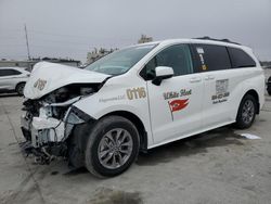 Salvage cars for sale at New Orleans, LA auction: 2024 Toyota Sienna LE