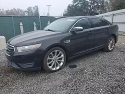 Salvage cars for sale at Riverview, FL auction: 2013 Ford Taurus Limited