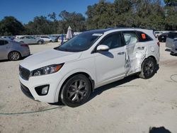 KIA Vehiculos salvage en venta: 2018 KIA Sorento SX