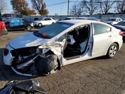 Salvage cars for sale at Moraine, OH auction: 2015 KIA Forte LX