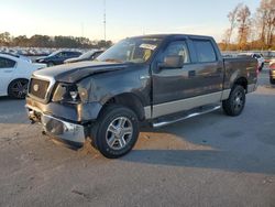 Salvage cars for sale at Dunn, NC auction: 2007 Ford F150 Supercrew