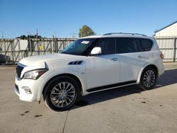 Salvage cars for sale from Copart Florence, MS: 2015 Infiniti QX80