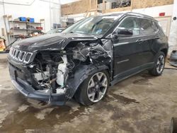 Jeep salvage cars for sale: 2018 Jeep Compass Limited