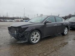 Salvage cars for sale at Bridgeton, MO auction: 2014 Nissan Maxima S