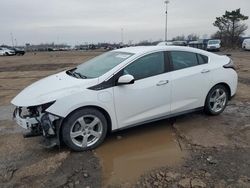 Salvage cars for sale at Woodhaven, MI auction: 2017 Chevrolet Volt LT