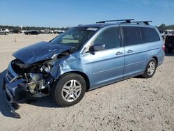 Salvage cars for sale at Houston, TX auction: 2005 Honda Odyssey EXL