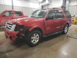 Salvage cars for sale at Casper, WY auction: 2008 Ford Expedition XLT