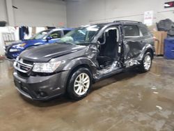 Salvage cars for sale from Copart Elgin, IL: 2016 Dodge Journey SXT