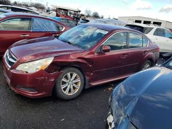 Subaru salvage cars for sale: 2011 Subaru Legacy 2.5I Premium