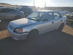 Hyundai Accent salvage cars for sale: 2002 Hyundai Accent GL