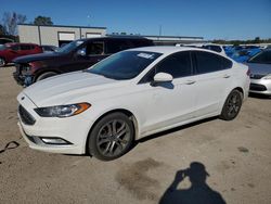 Salvage cars for sale at Harleyville, SC auction: 2017 Ford Fusion SE