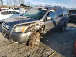 Salvage cars for sale at Spartanburg, SC auction: 2008 Honda Pilot EXL