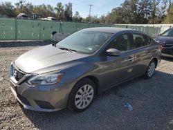 Salvage cars for sale at Riverview, FL auction: 2019 Nissan Sentra S