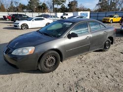 Salvage cars for sale at Hampton, VA auction: 2007 Pontiac G6 Value Leader