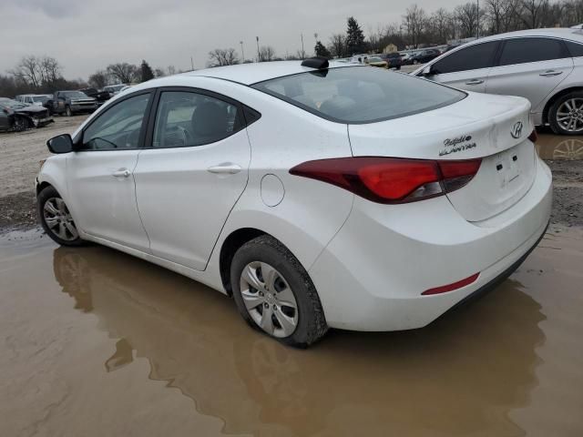 2016 Hyundai Elantra SE