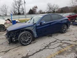 Infiniti salvage cars for sale: 2016 Infiniti Q50 RED Sport 400