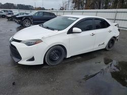 Vehiculos salvage en venta de Copart Dunn, NC: 2017 Toyota Corolla L