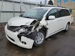 Vehiculos salvage en venta de Copart Littleton, CO: 2016 Toyota Sienna XLE