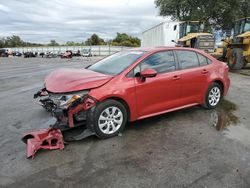 Salvage cars for sale at Orlando, FL auction: 2021 Toyota Corolla LE