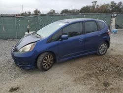 Honda salvage cars for sale: 2013 Honda FIT Sport