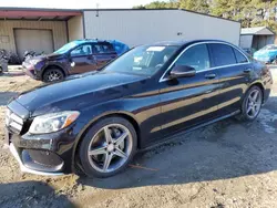 Mercedes-Benz salvage cars for sale: 2016 Mercedes-Benz C 300 4matic