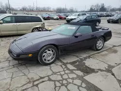 Salvage cars for sale at Fort Wayne, IN auction: 1993 Chevrolet Corvette