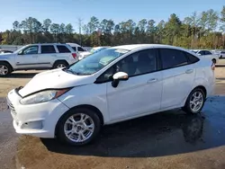 Salvage cars for sale at Harleyville, SC auction: 2015 Ford Fiesta SE